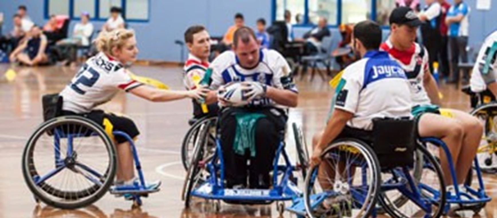 Passionate Supporters Excel in Wheelchair Rugby League