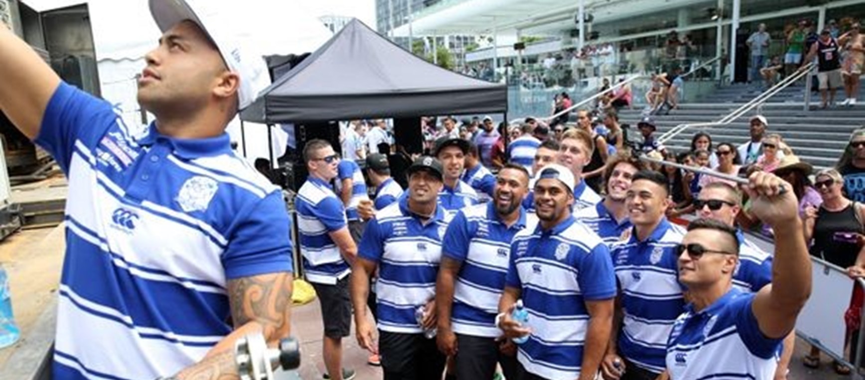 Auckland Nines Fan Day in Pics