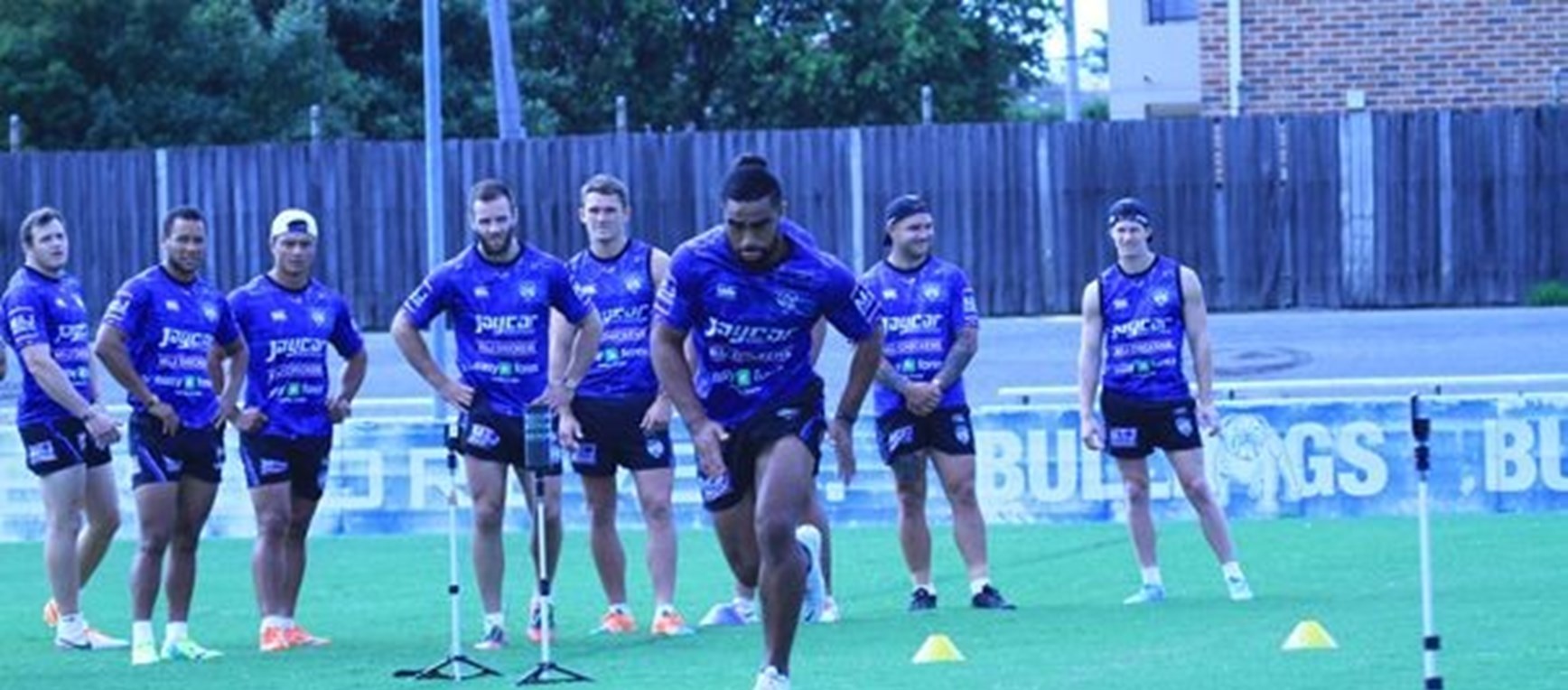 Backs Speed Session in PIcs