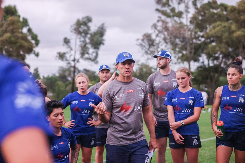 Female Bulldogs Academy players are learning under the stewardship of Women's Head Coach, Craig Sandercock