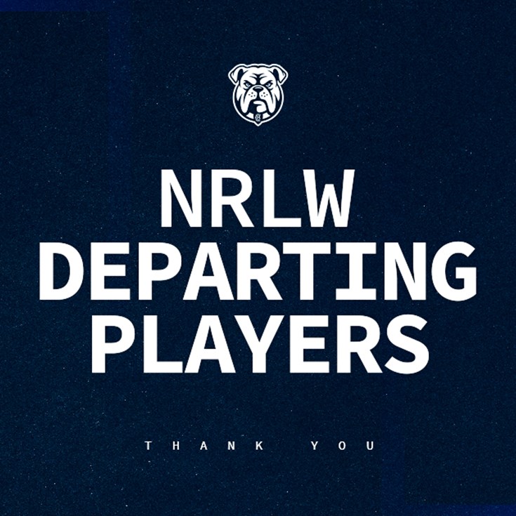 Bulldogs Confirm NRLW Departures