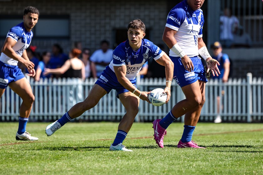 Rising up the ranks: Patterson went from SG Ball to NSW Cup in 2026, featuring in the Jersey Flegg Cup Grand Final. 