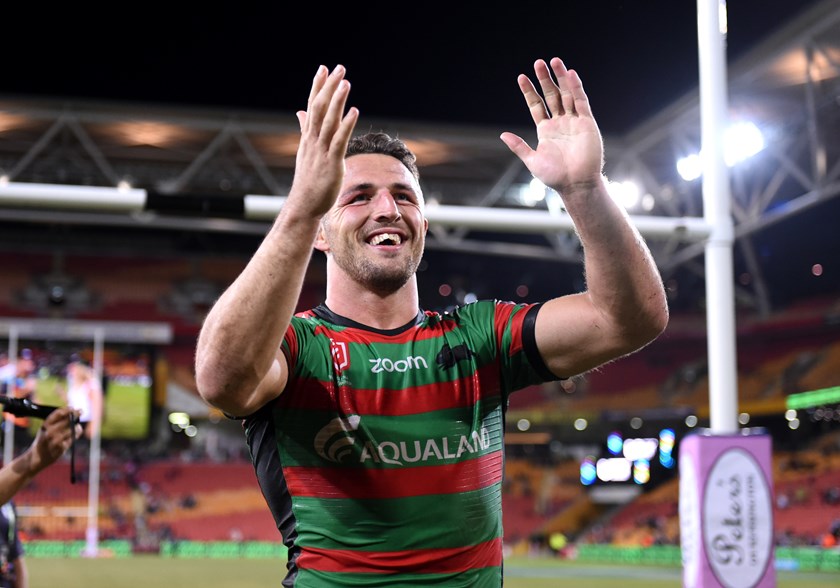 Souths stalwart Sam Burgess.