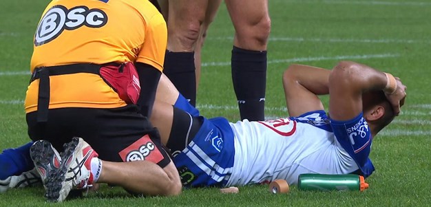 Montoya suffers knee injury