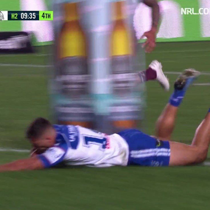 Averillo scores his first NRL try