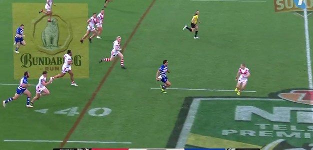 Smith scores a blistering try