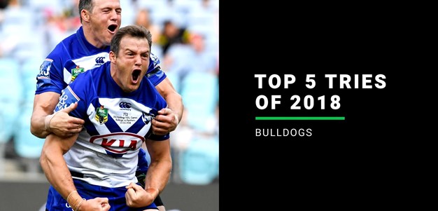 Bulldogs' top five tries of 2018