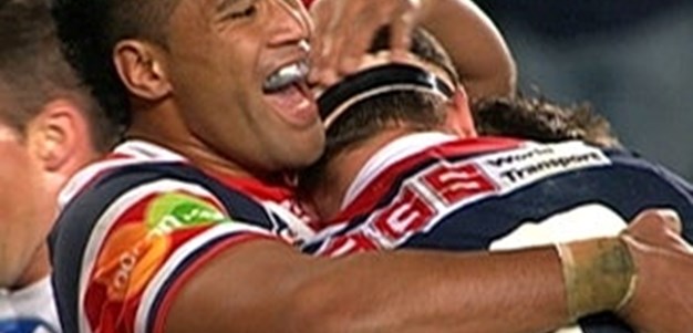 Roosters v Bulldogs Rd21 2011