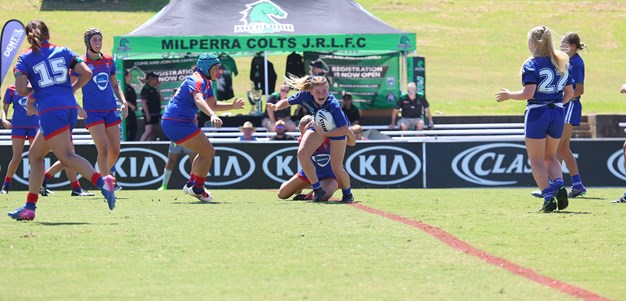 Round 1 Tarsha Gale Cup Highlights v Newcastle Knights