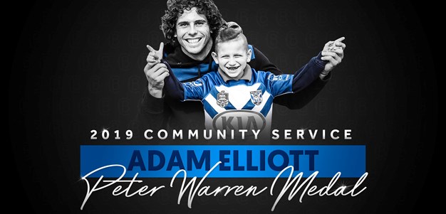 2019 Community Service Award: Adam Elliott