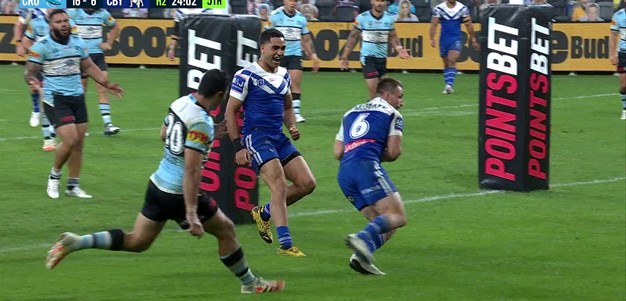 Foran try keeps the Bulldogs in it