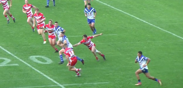 Bulldogs number three try