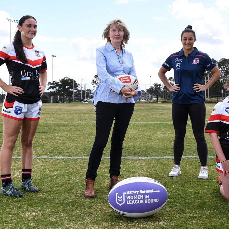 Welcome to Harvey Norman Women In League Round
