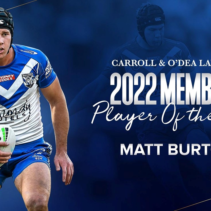 2022 Members Player of the Year: Matt Burton