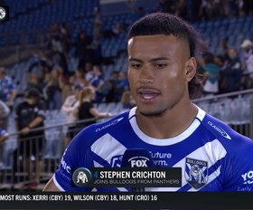 Bulldogs captain Crichton on his new role