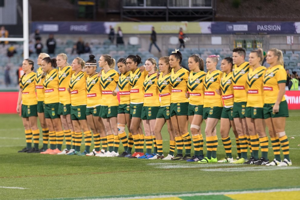 NRL Representitive Round - Jillaroos vs Ferns at GIO Stadium, Canberra, ACT, Australia on Friday 5 May 2017. Image by Ben Southall | NRLImagery.com
