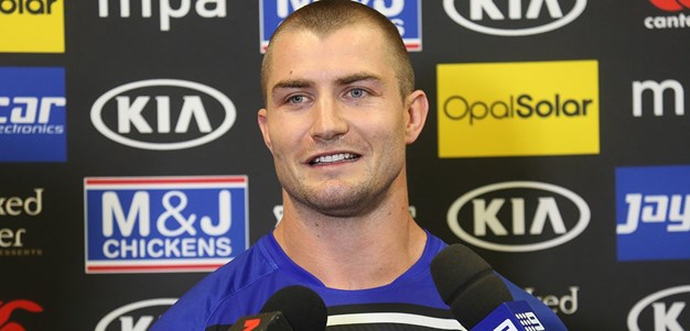 Kieran Foran fronts the Media