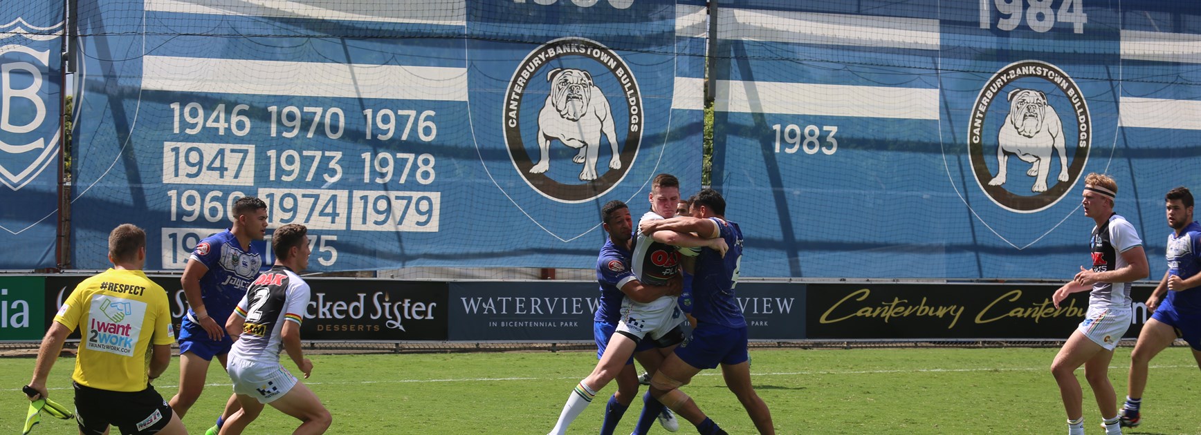Jersey Flegg trial: Bulldogs finish strongly to overcome Panthers