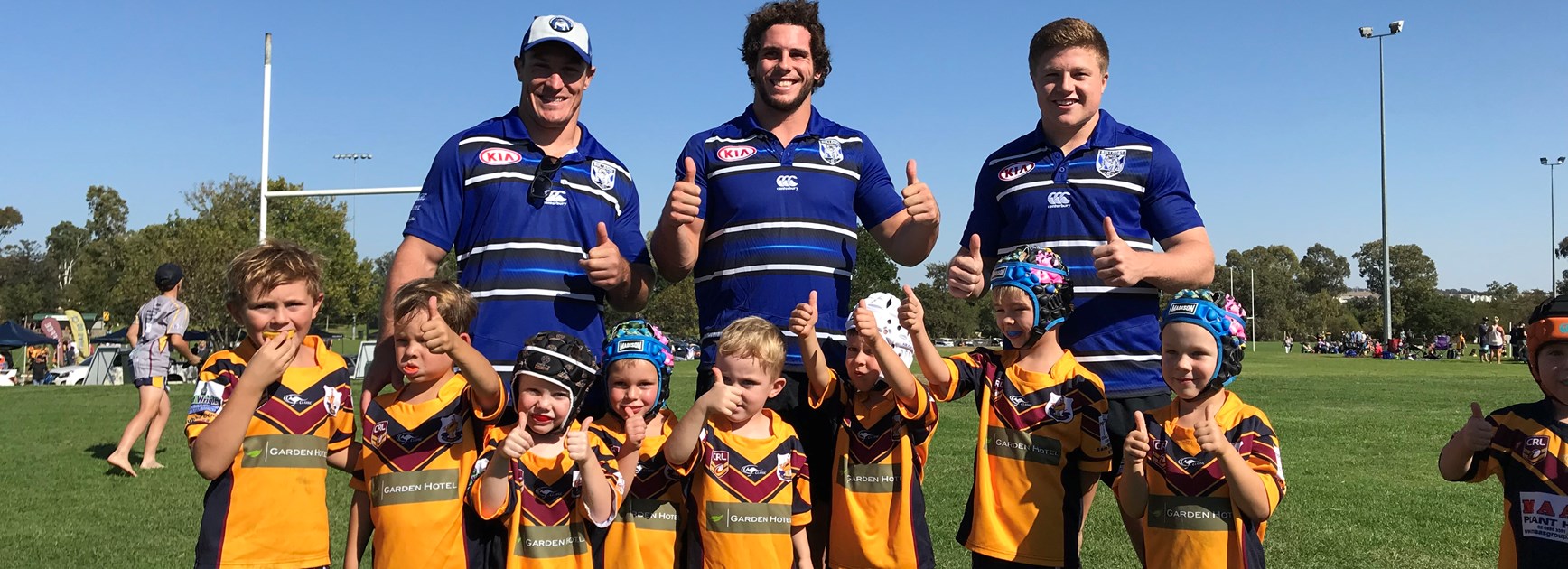 Players Visit Dubbo to assist with Gala Day
