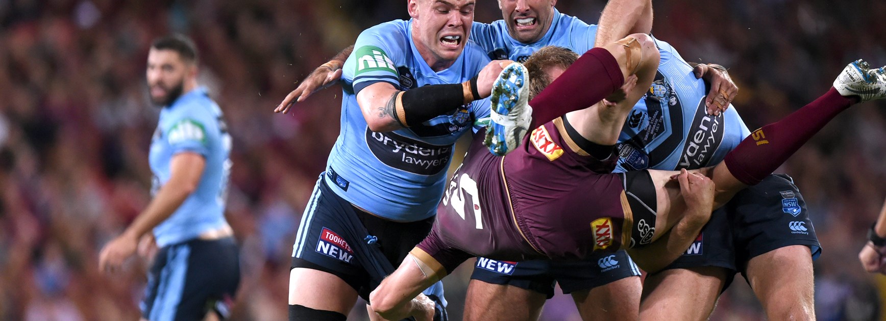 Maroons send Slater out a winner with victory over Blues