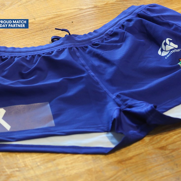 Wicked Sisters Desserts donate front panel of shorts to White Ribbon