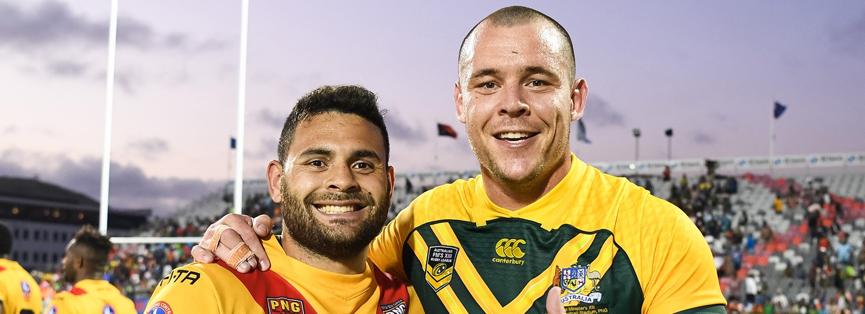 After pitch invasion, PM's XIII prevail