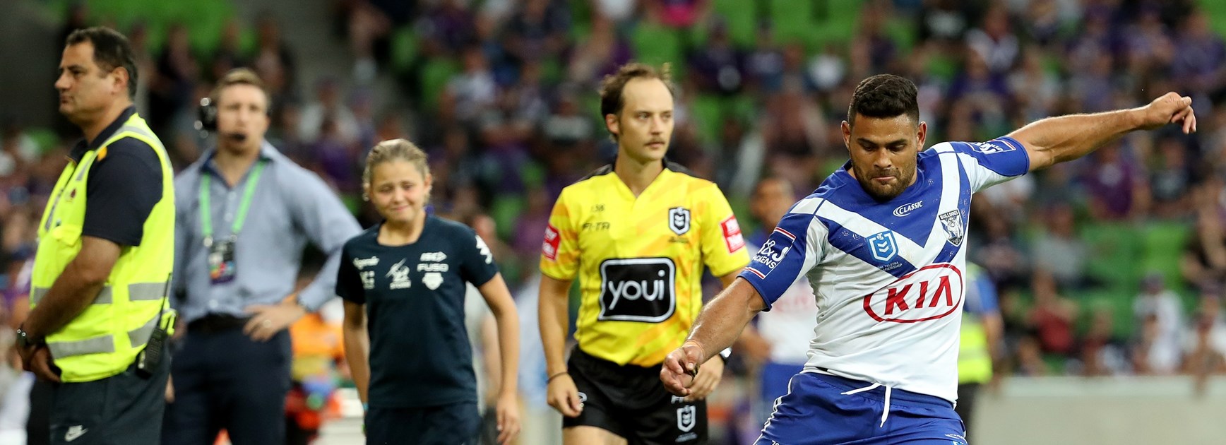 Canterbury's crucial conversion attempt taken from wrong spot after refs error