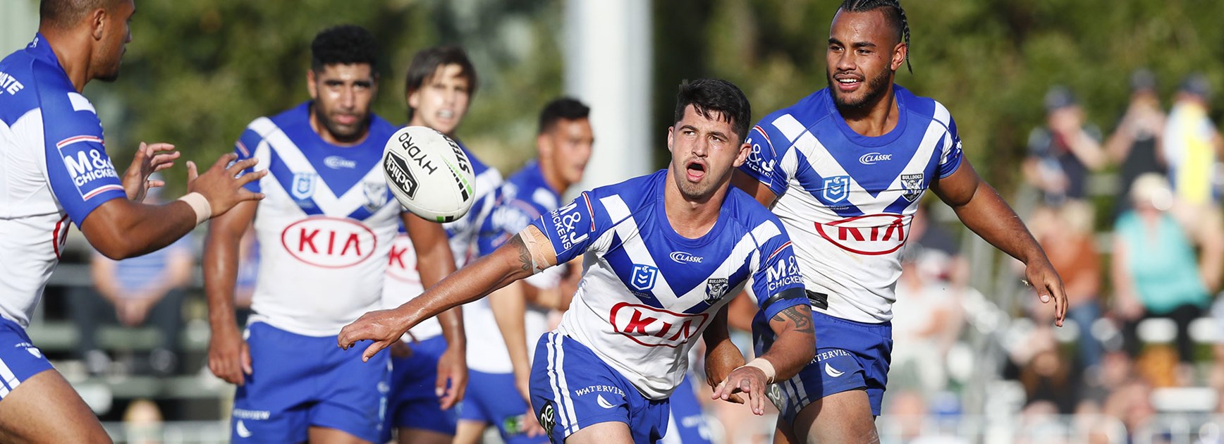 Raiders fight back again to beat Bulldogs in trial