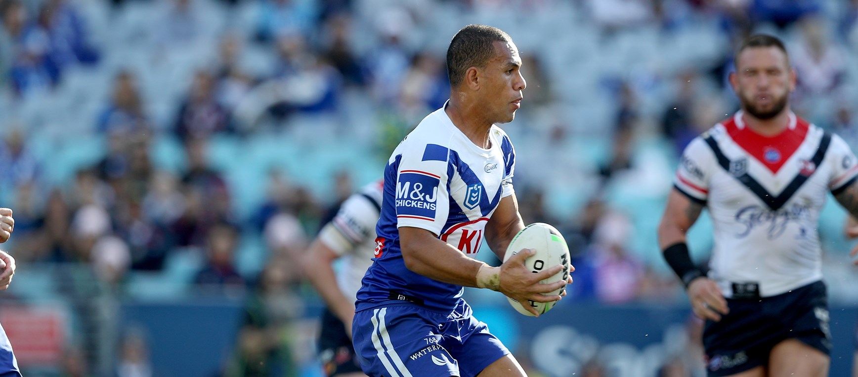 Bulldogs show fighting spirit against Roosters
