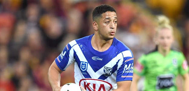 Wakeham scores first NRL try in Bulldogs loss