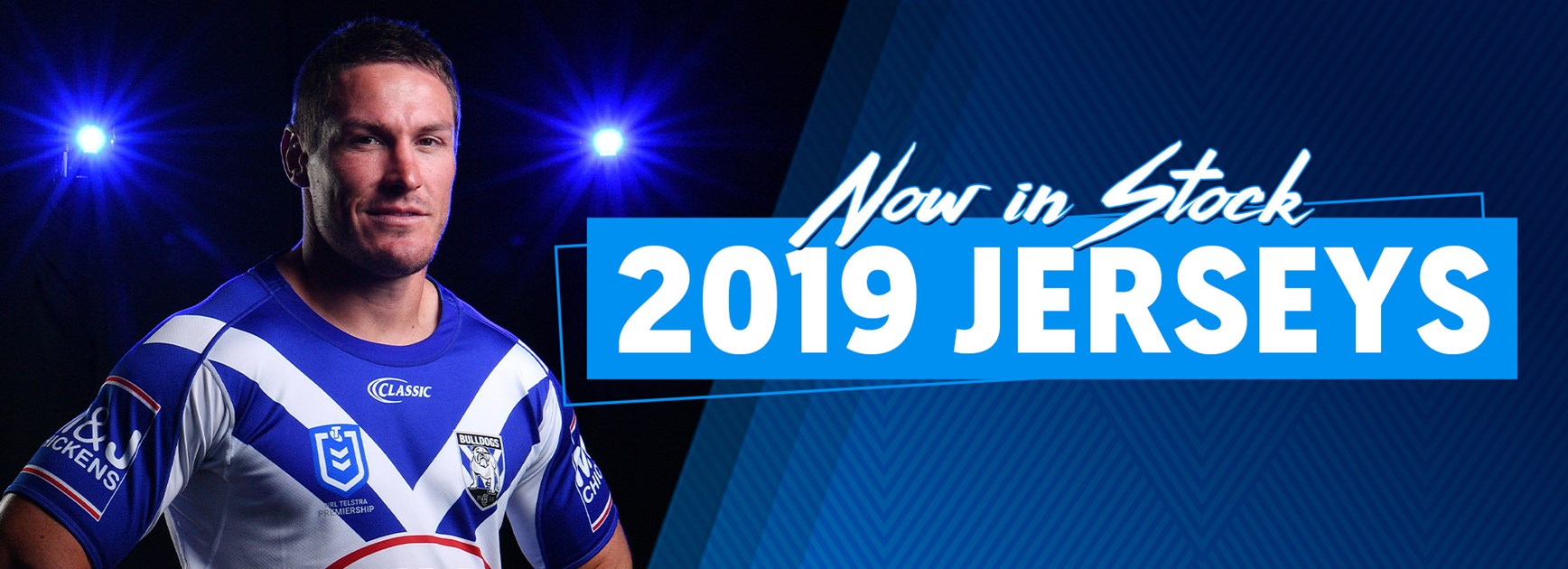 New Bulldogs Jersey's NOW AVAILABLE!