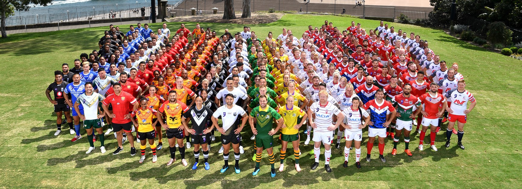 2019 World Cup Nines squads and player numbers