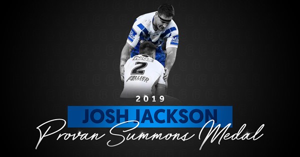 Jackson Provan Jackson claims Provan Summons Medal | Bulldogs