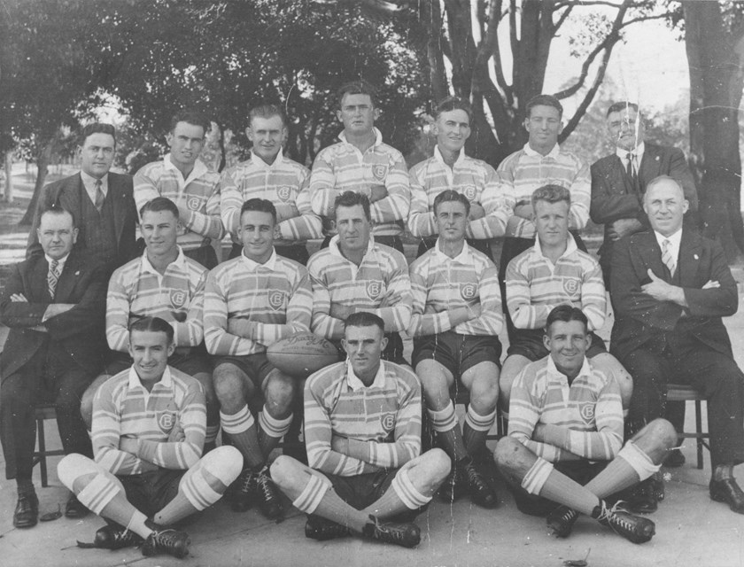 Inaugural 1935 Canterbury-Bankstown Bulldogs Team Photo