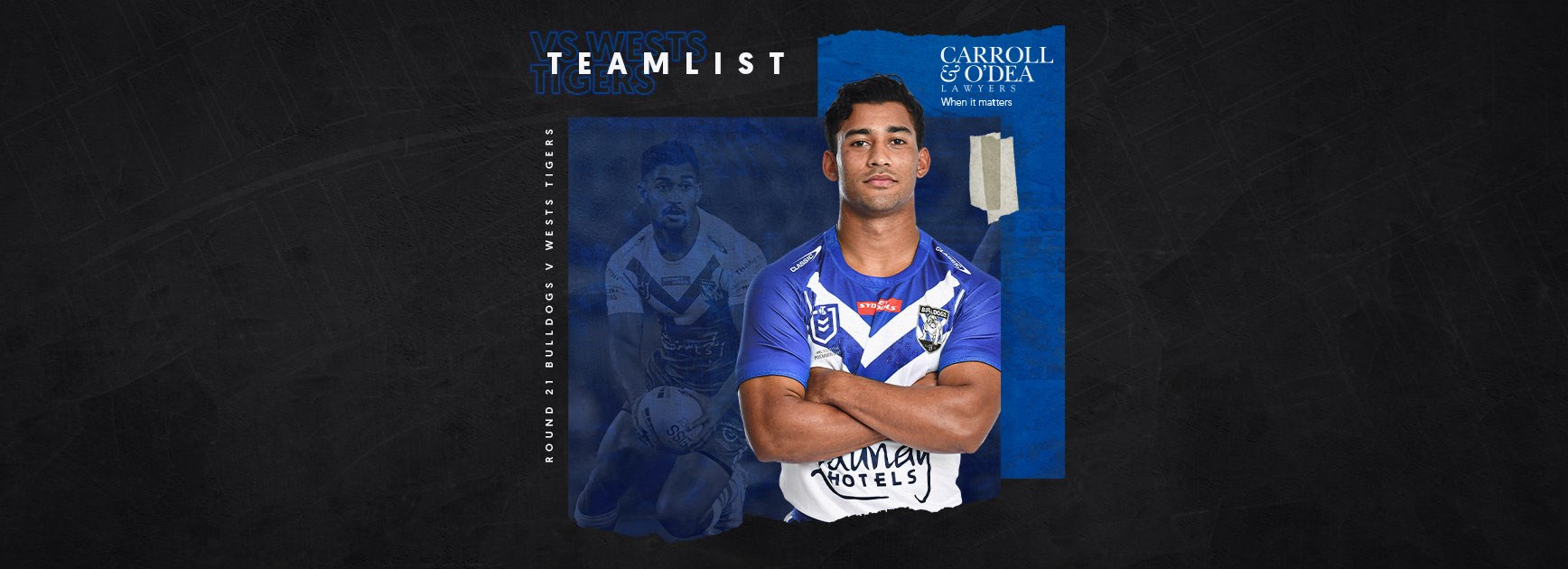 Round 21 Team News: Line-up to face the Wests Tigers
