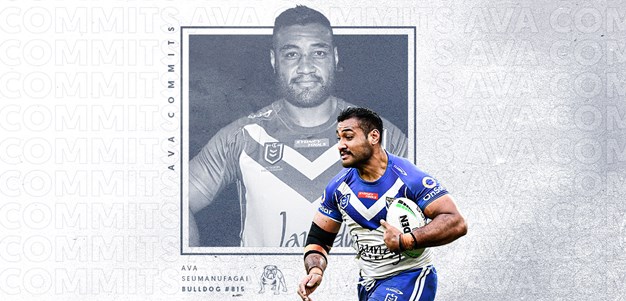 Ava Seumanufagai signs with the Bulldogs for a further two years