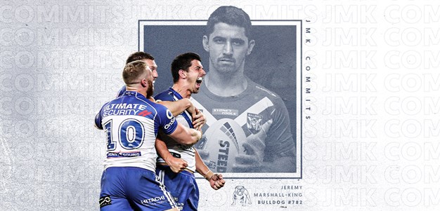 Jeremy Marshall-King re-signs with the Bulldogs for the next two seasons