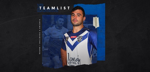 Round 1 Team News: Barrett finalises match day line-up