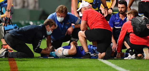 Allan and Lewis hospitalised