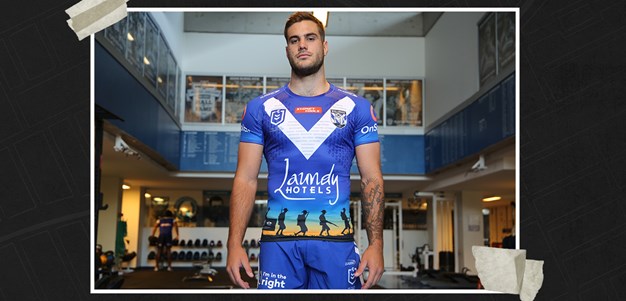 Bulldogs launch 2021 ANZAC jersey