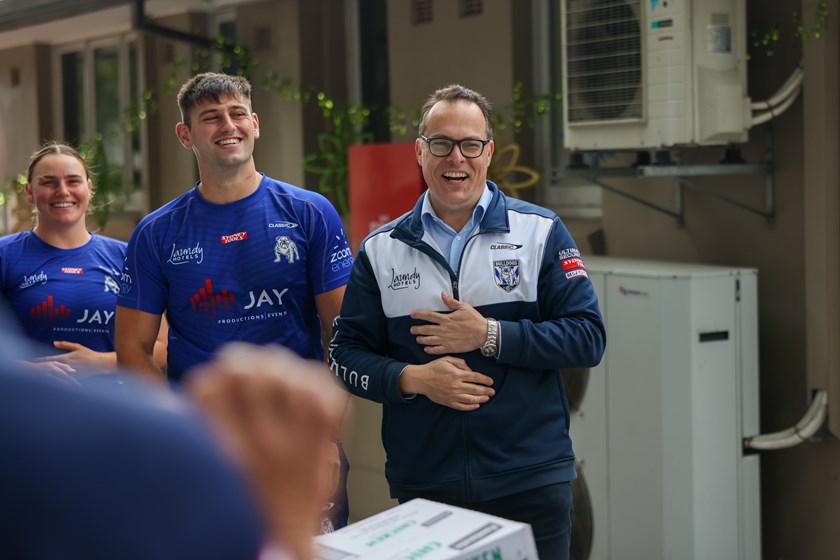 Bulldogs Chairman of the Board John Khoury