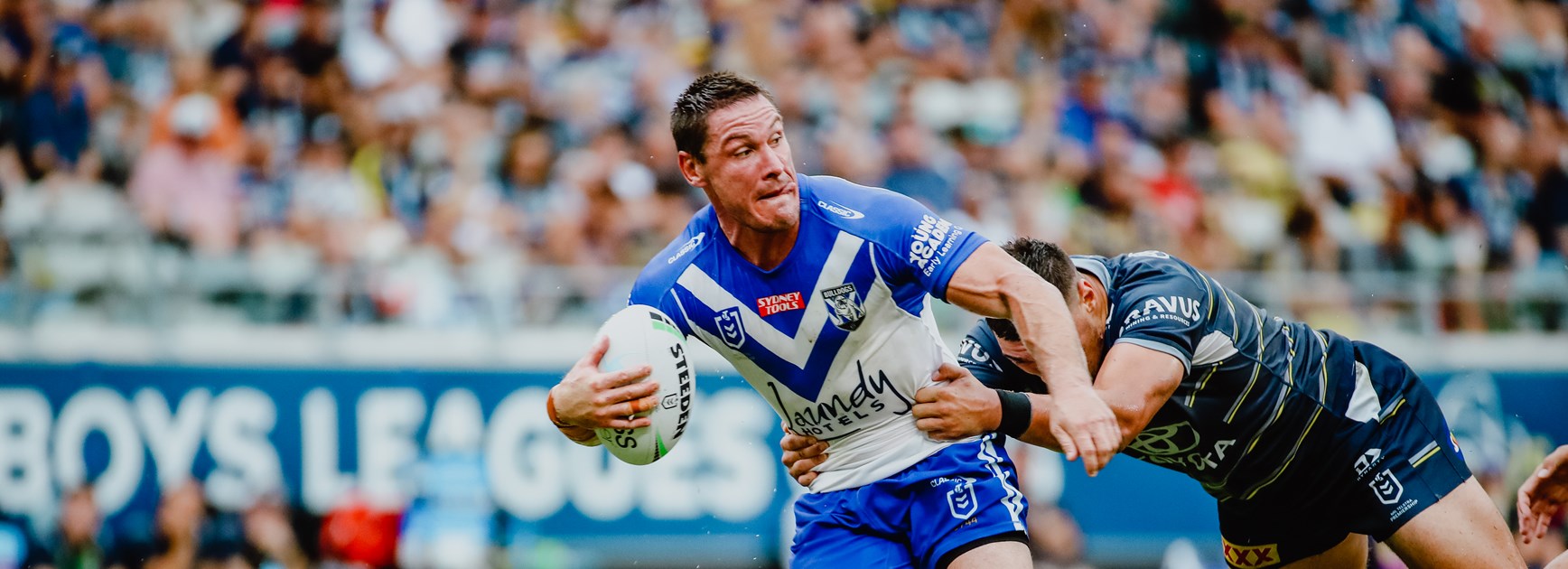 Bulldogs grip on in tight struggle in Townsville