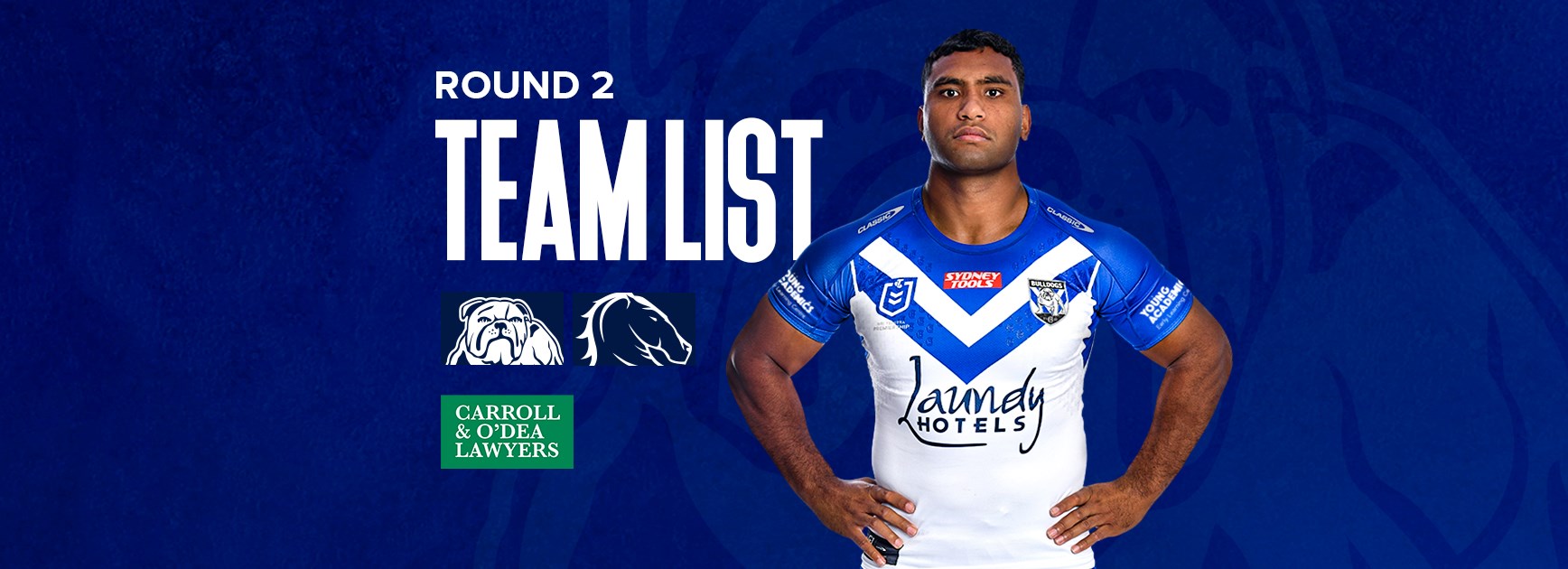 Round 2 Team News: Bulldogs line-up confirmed for Broncos clash