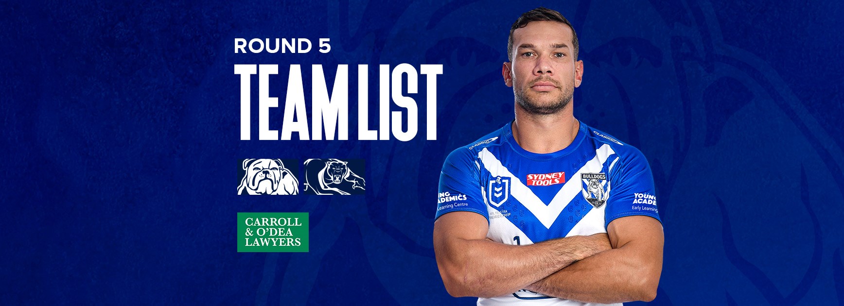 Round 5 Team News: Line-up confirmed for Panthers clash