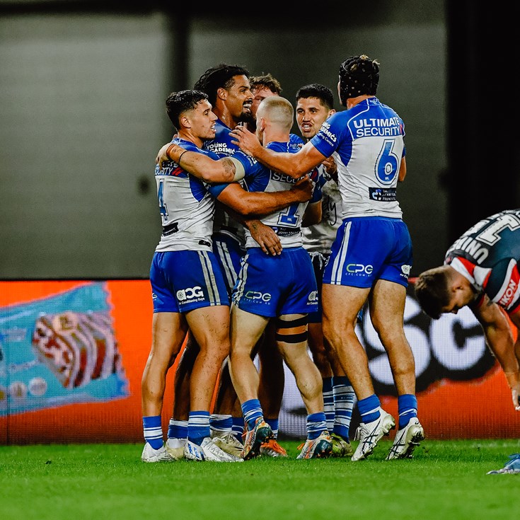 Bulldogs hold on to take down the Roosters