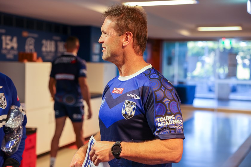 Interim Head Coach Mick Potter's first day back at Belmore. 