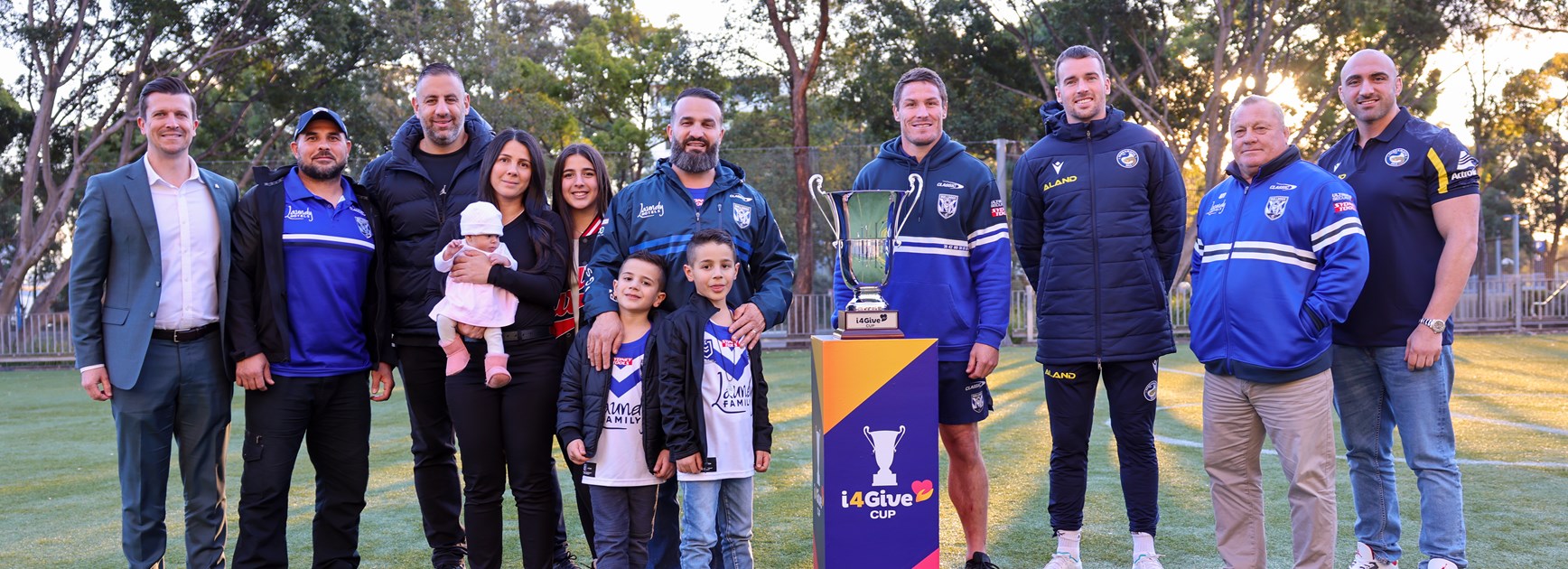 Bulldogs and Parramatta to play for the I4Give Cup