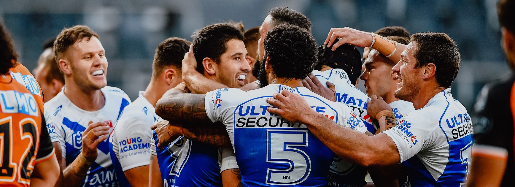 Averillo scores two as Bulldogs romp to big win over Wests Tigers