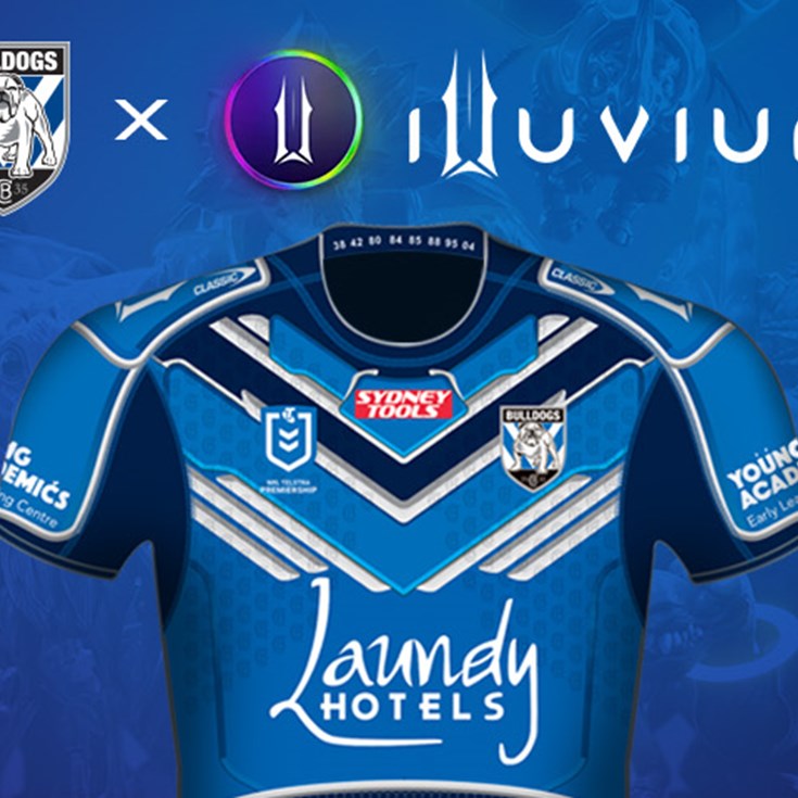Bulldogs and Illuvium launch special Round 25 Jersey