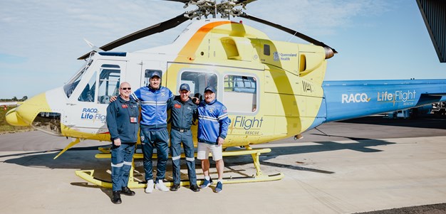 Bulldogs partner with Lifeflight in Bundaberg